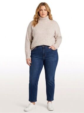Additional Elle Turtleneck Soft Pink Undertone Sweater